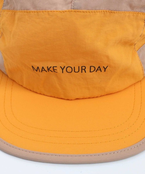 MAKE YOUR DAY キャップ 帽子 日よけ付きジェットキャップ