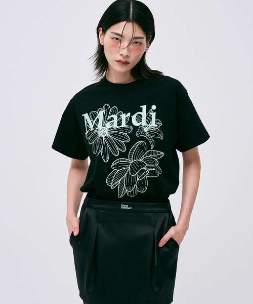 tシャツ TSHIRT TRIPLE FLOWER / Tシャツ トリプル フラワー レディースの画像