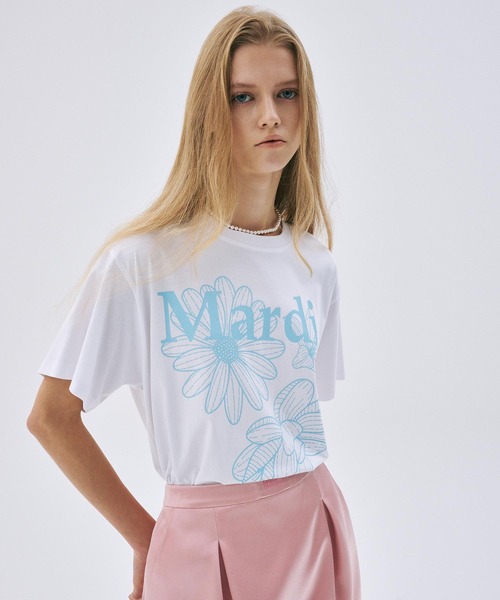 tシャツ TSHIRT TRIPLE FLOWER / Tシャツ トリプル フラワー レディースの画像