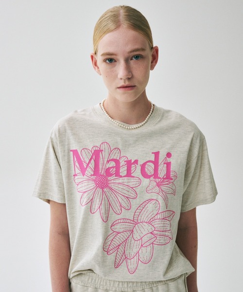 Mardi Mercredi（マルディメクルディ） tシャツ 半袖 TSHIRT TRIPLE