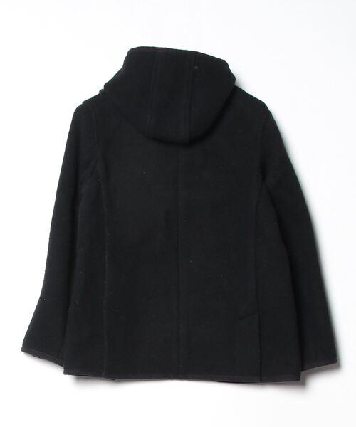 DANTON ダントン ウール パイル フリース ジャケット フード 36 黒 Danton（ダントン） ジャケット 36 ブラック レディース : ZOZOTOWN