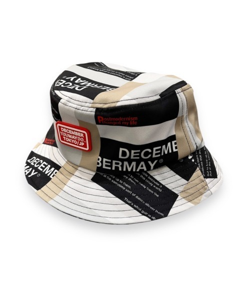 DECEMBERMAY（ディセンバーメイ） 帽子 ハット メンズ Tricolor print
