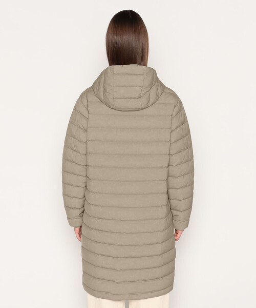 ☆新春セール☆DANTON ミドルダウンコート S グレイッシュベージュ 正規品 Danton（ダントン） ダウンコート S グレイッシュベージュ レディース