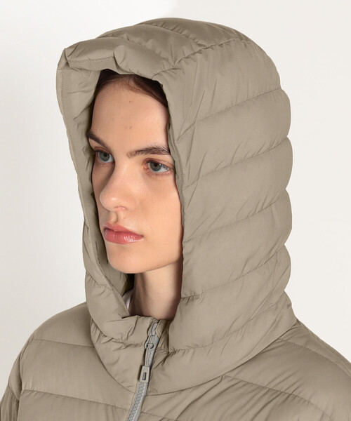 Danton（ダントン） ダウンコート S グレイッシュベージュ レディース