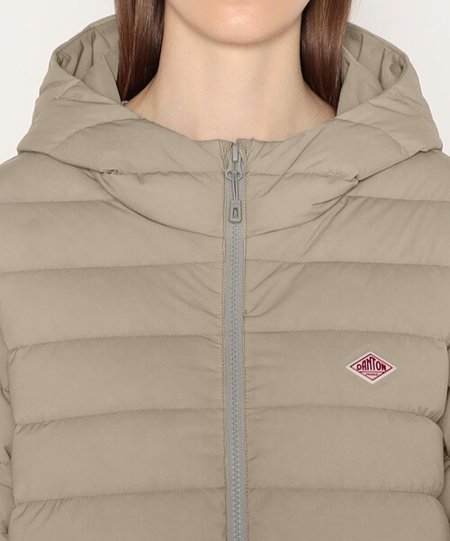 Danton（ダントン） ダウンコート S グレイッシュベージュ レディース