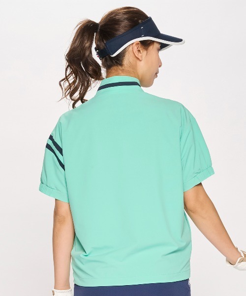 【美品】ルコック golf レディース 防風ブルゾン Sサイズ le coq sportif GOLF ゴルフジャケット レディース｜レディース