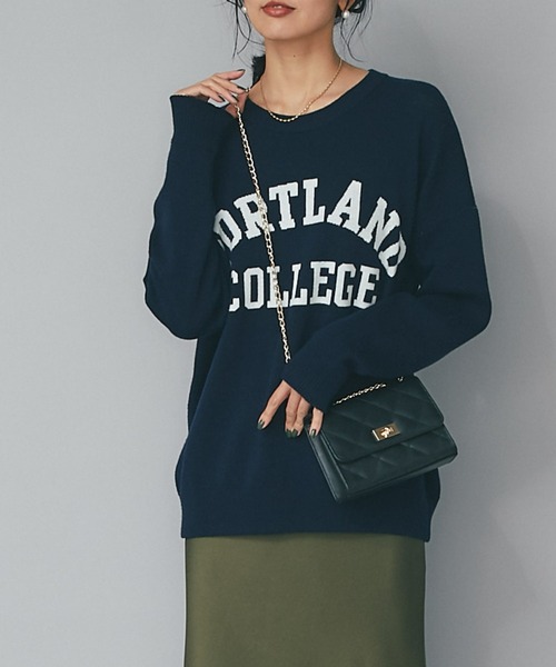 「RIVE DROITE」 長袖ニット FREE グリーン レディース_画像2