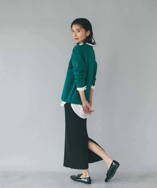 「RIVE DROITE」 長袖ニット FREE グリーン レディース_画像5