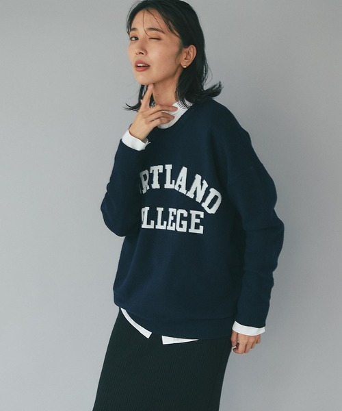 「RIVE DROITE」 長袖ニット FREE グリーン レディース_画像6