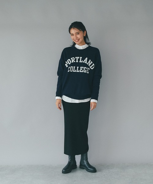 「RIVE DROITE」 長袖ニット FREE グリーン レディース_画像8