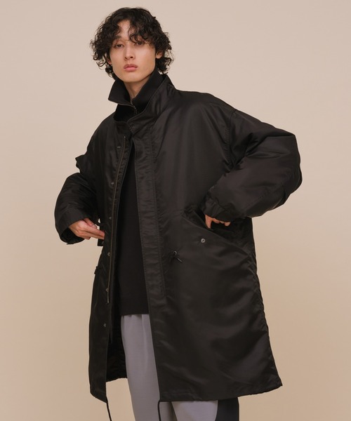 ADAM ET ROPE'（アダムエロペ） モッズコート S ブラック メンズ