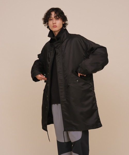 ADAM ET ROPE'（アダムエロペ） モッズコート S ブラック メンズ