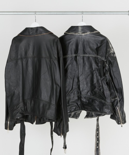 DISCOVERED（ディスカバード） 革ジャン ライダース DISCOVERED