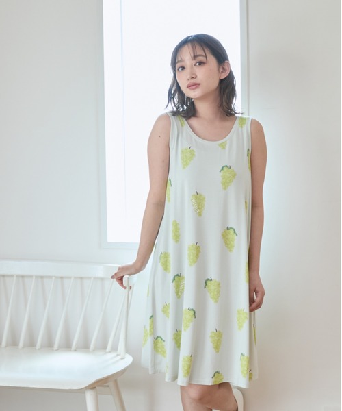 gelato pique パジャマ ルームウェア 「接触冷感」フルーツ柄