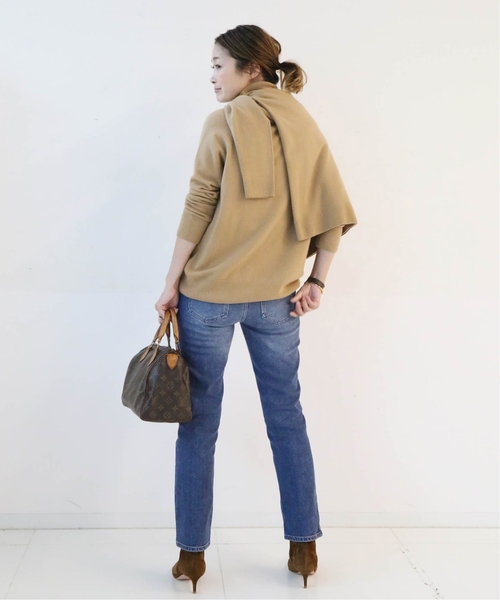 訳あり　Deuxieme Classe *rib タートルニット　ネイビー 追加 rib タートル（Tシャツ／カットソー）｜Deuxieme Classe