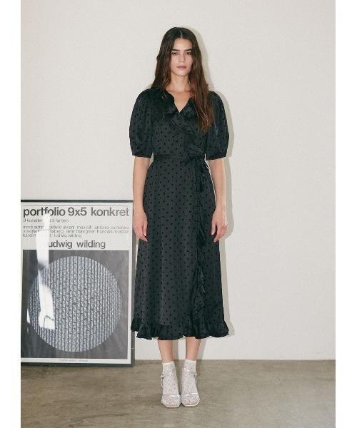 COEL（コエル） ワンピース ドットフリルワンピース : ZOZOTOWN Yahoo