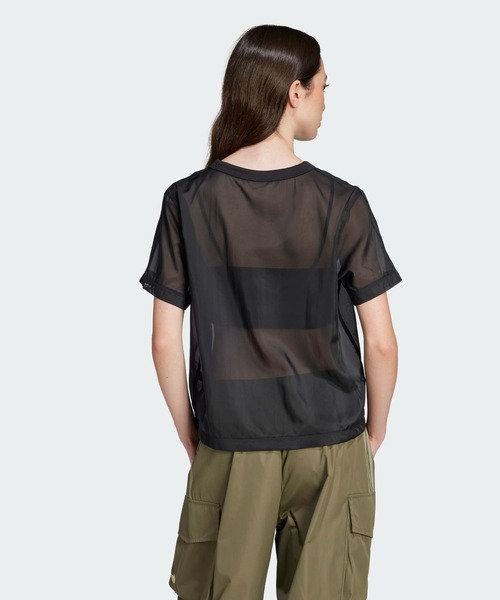 tシャツ アディカラー シアー スリーストライプス 半袖Tシャツ / アディダスオリジナルス adidas Originals レディース | adidas | 10