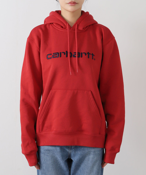 パーカー 「CARHARTT WIP / カーハート ダブリューアイピー」 HOODED CARHARTT SWEAT I030547 レディース Carhartt WIP パーカー 「CARHARTT / カーハート ダブリュー