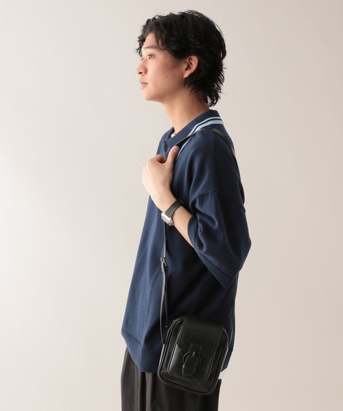レザーショルダーバッグ 黒 紫内装 楽天市場】DRESSTERIOR ミニショルダーバッグ (エアデール) No