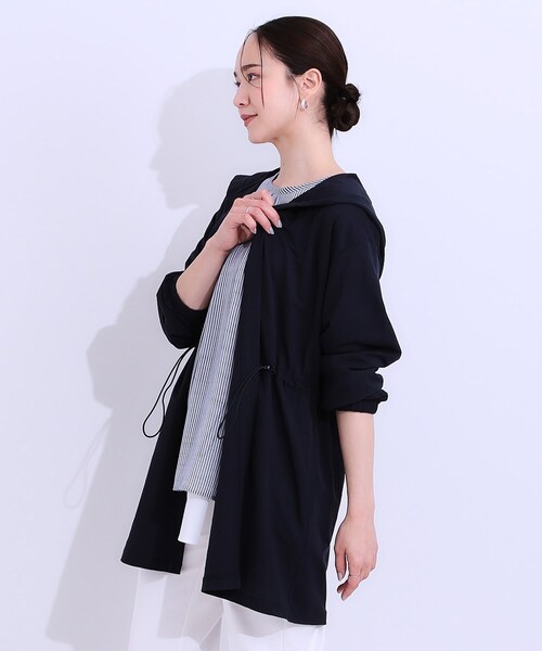 SHOO・LA・RUE パーカー 「S-LL/ひんやり/UV」さっと羽織れる お