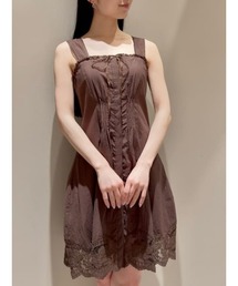 SNIDEL コットンライク長袖ミニワンピース SND0125M0086_zo_a110.jpg