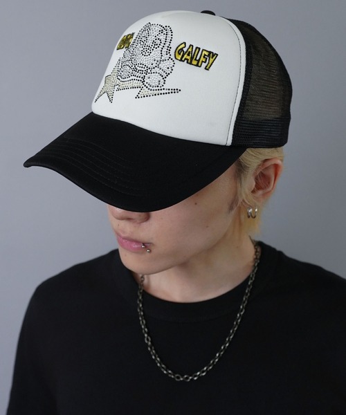 GALFY キャップ 帽子 「GALFY/ガルフィー」メッシュキャップ
