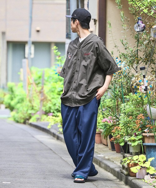 ニコアンドイージーパンツ niko and… パンツ ワイドイージーパンツ メンズ : ZOZOTOWN