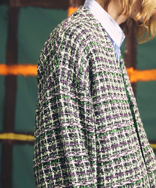 MAISON SPECIAL（メゾンスペシャル） ニットカーディガン 2 オレンジ