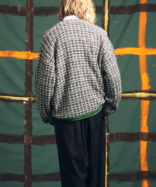 MAISON SPECIAL（メゾンスペシャル） ニットカーディガン 2 オレンジ