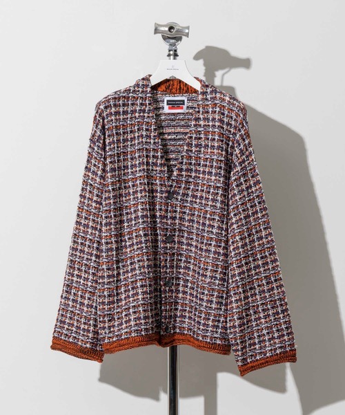 MAISON SPECIAL（メゾンスペシャル） ニットカーディガン 2 オレンジ