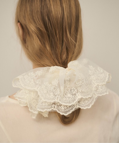 Carmelo シュシュ Veiled lace chouchou : ZOZOTOWN Yahoo!店