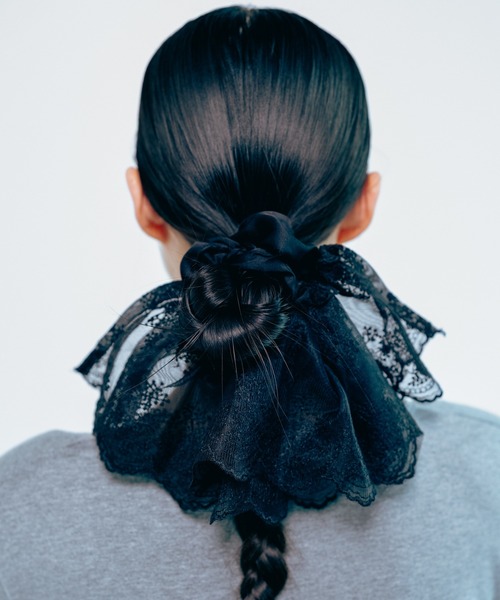 Carmelo シュシュ Veiled Lace Chouchou / ヴェールレースシュシュ