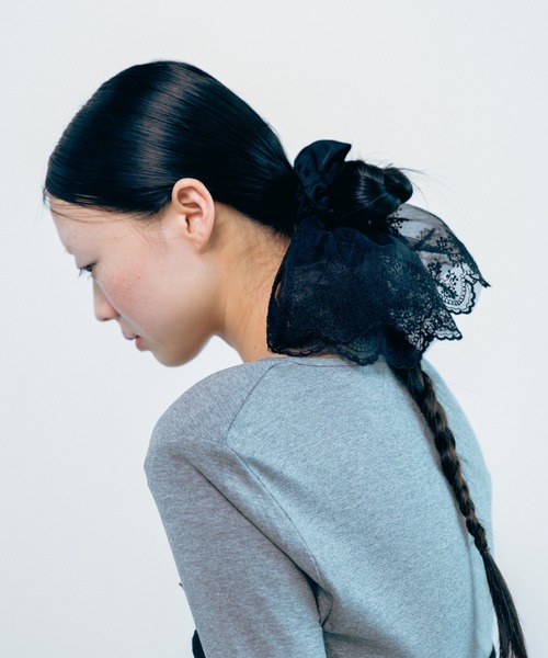 Carmelo シュシュ Veiled Lace Chouchou / ヴェールレースシュシュ