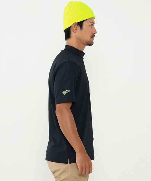 「BEAMS GOLF」 半袖Tシャツ LARGE オレンジ メンズ