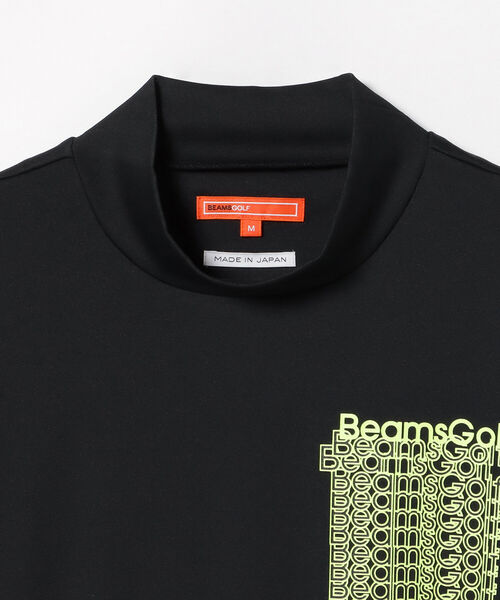 「BEAMS GOLF」 半袖Tシャツ LARGE オレンジ メンズ