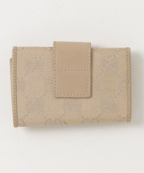 GUCCIキーケース 6連キーケース GGキャンバス ベージュ GUCCI 「GUCCI」 GGキャンバス キーケース - ベージュ