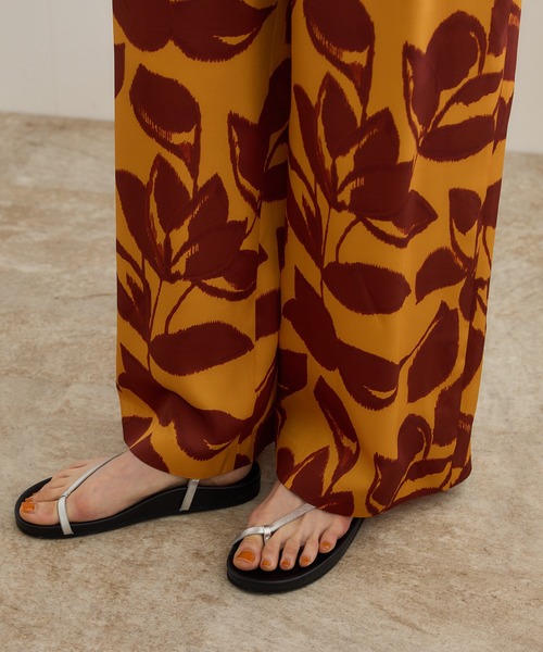 パンツ 3mica3 kiryuyrik - 130 Chintz Wide Cargo Pants / チンツ ワイド