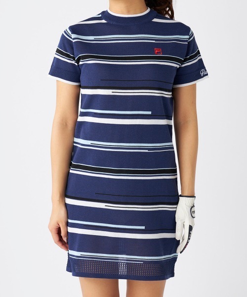 FILA GOLF ワンピース 半袖 「FILA GOLF/フィラゴルフ」レディース