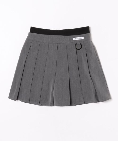 【新品】Rirandture ダブルウエストプリーツミニスカート　S 新品】Rirandture ダブルウエストプリーツミニスカート S
