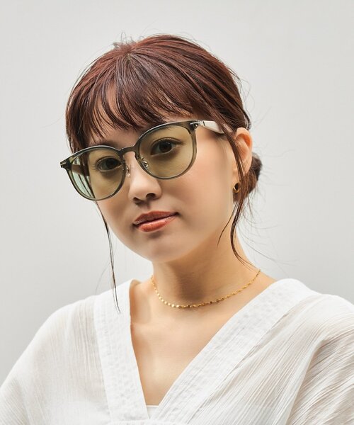 Zoff サングラス SUNCUTGlasses/UV100%CUT ボストン型