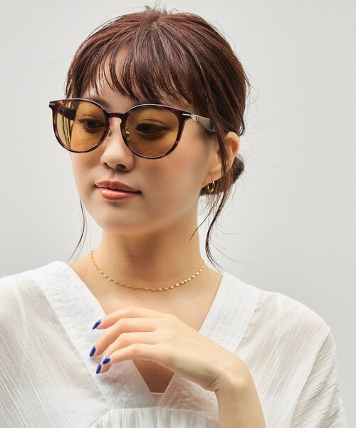 Zoff サングラス SUNCUTGlasses/UV100%CUT ボストン型