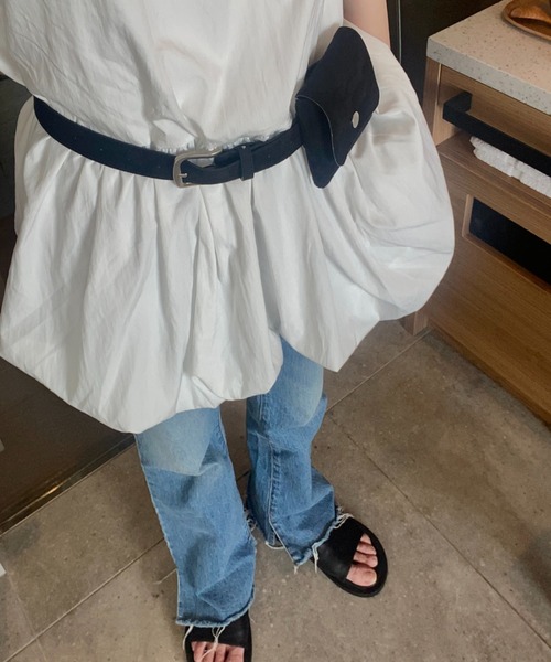 I-SOOK（アイスー） ベルト スエードポーチベルト(kiharu select