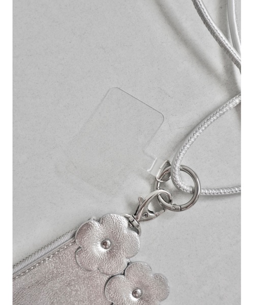 「jumelle」 「CASSELINI」ポーチ FREE シルバー レディース_画像3