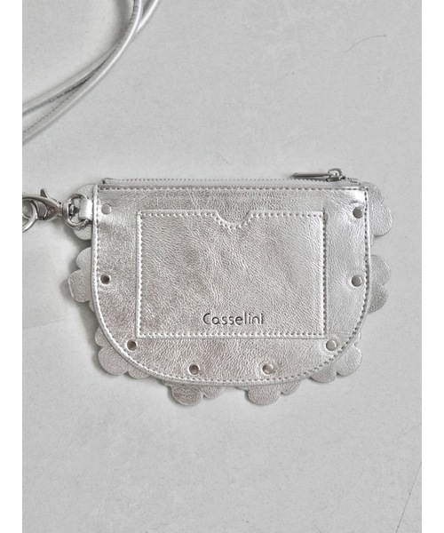 「jumelle」 「CASSELINI」ポーチ FREE シルバー レディース_画像4