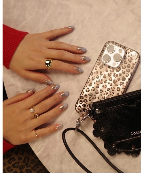「jumelle」 「CASSELINI」ポーチ FREE シルバー レディース_画像8
