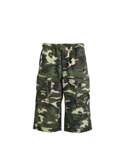BREATH カーゴパンツ SUICIDE CAMO CARGO CROPPED メンズ : ZOZOTOWN