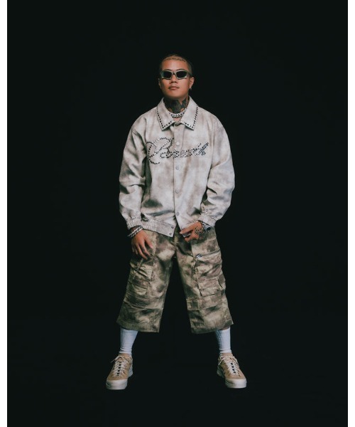 BREATH カーゴパンツ SUICIDE CAMO CARGO CROPPED メンズ : ZOZOTOWN