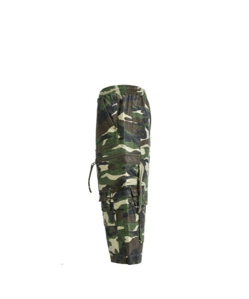 BREATH カーゴパンツ SUICIDE CAMO CARGO CROPPED メンズ : ZOZOTOWN