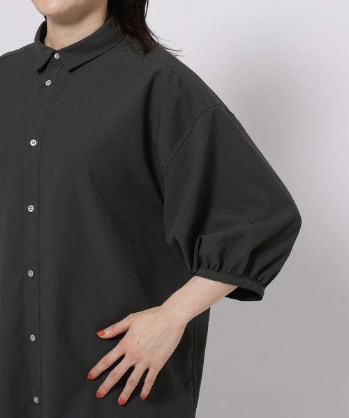 [今期新品] niko and… シャツ　ブラウス niko and… ブラウス シャツ 3WAYサイドギャザーシャツ