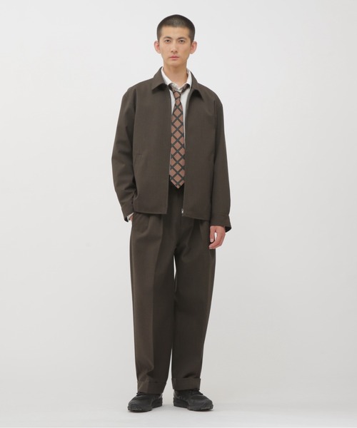 MARGARET HOWELL（マーガレットハウエル） ネクタイ BOLD CHECK SILK